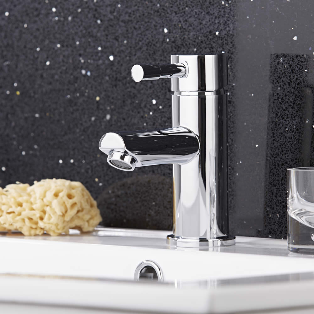 Mitigeur lavabo - Laiton Massif - Finition Chromée
