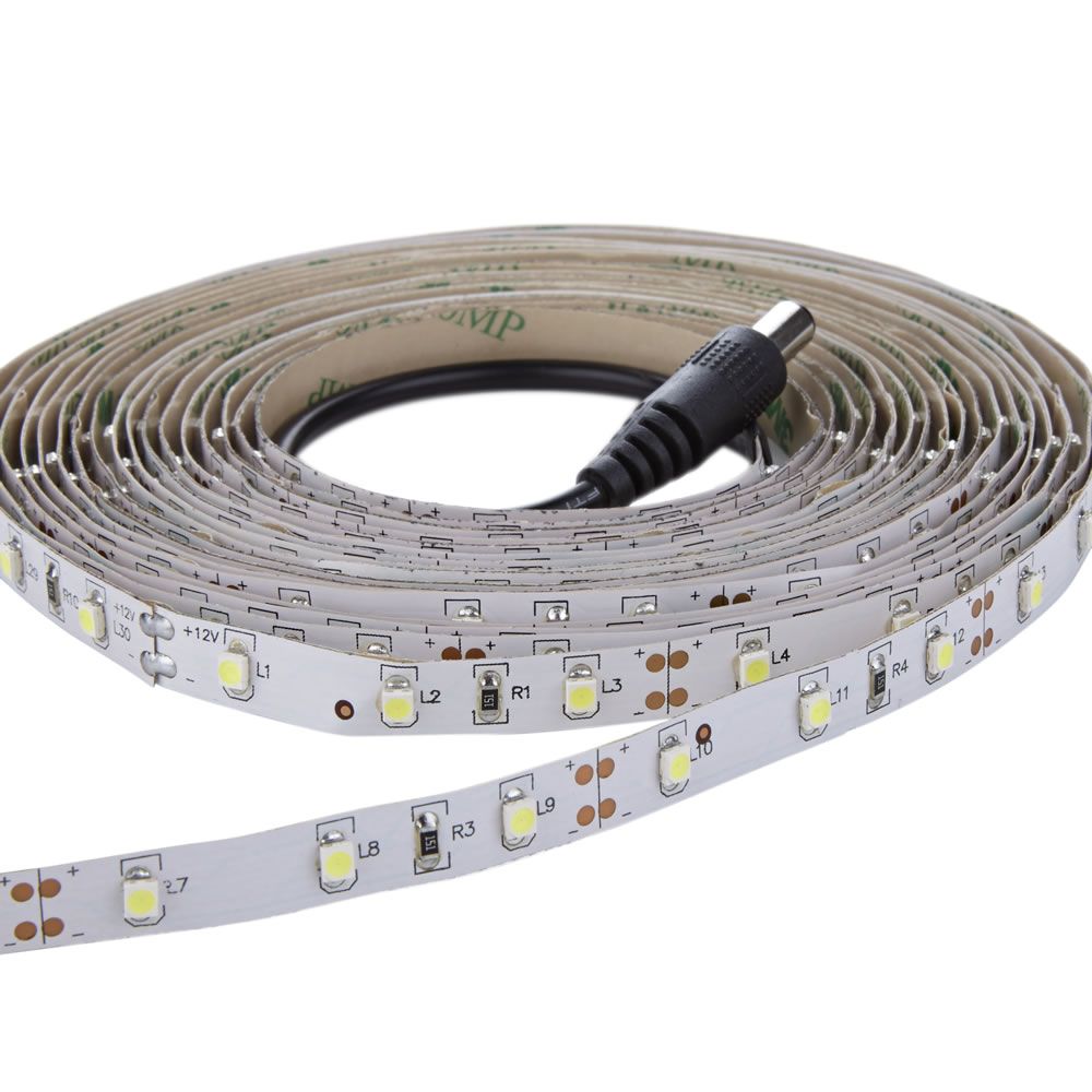 Biard Ruban LED 3528 Blanc Froid 5m