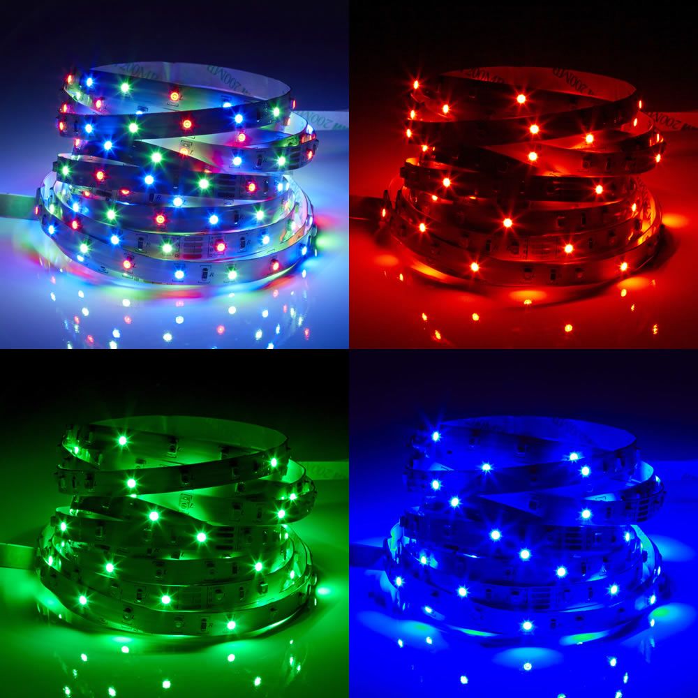 Biard Ruban LED 3528 RGB 5m
