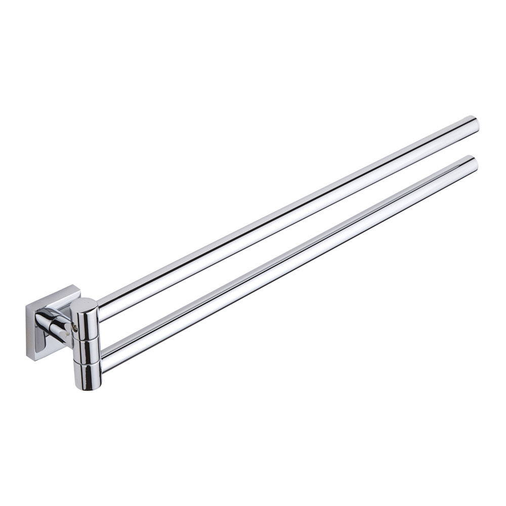 Porte-serviettes 2 barres mobiles Liso