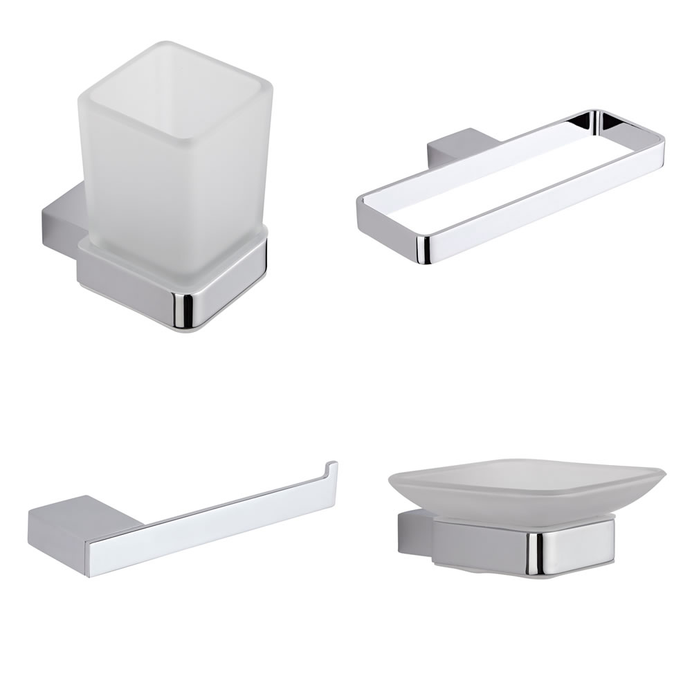 Ensemble Accessoires de Salle de Bains Liso