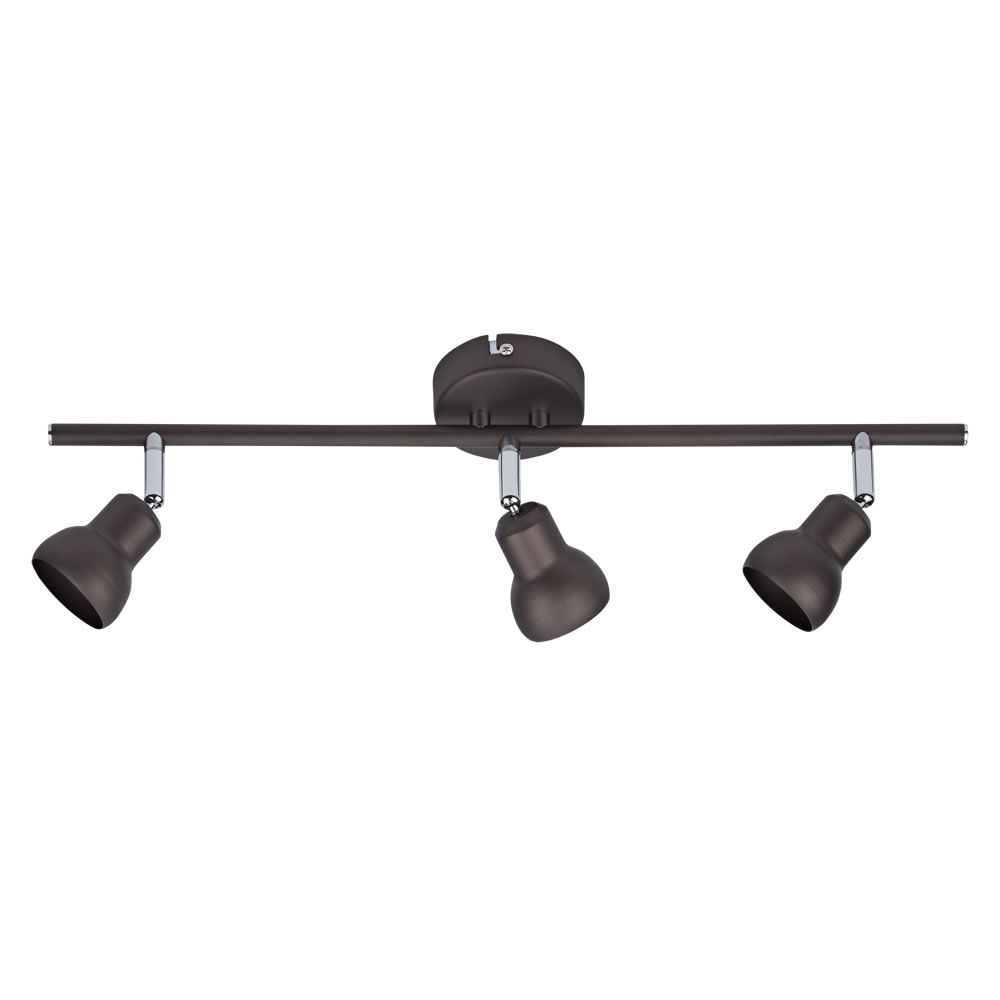 Biard Spot LED sur rail 3 x GU10 Brooklyn