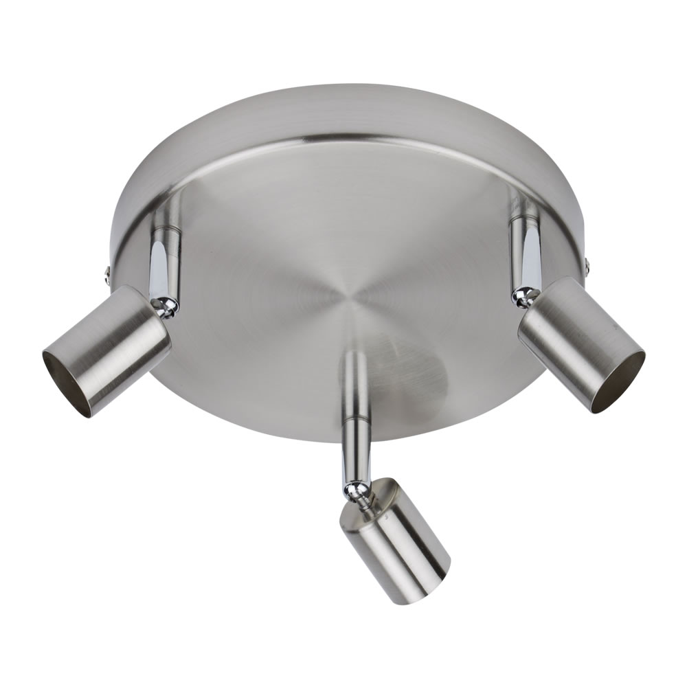 Biard Luminaire Plafonnier LED 3 x GU10 Boston