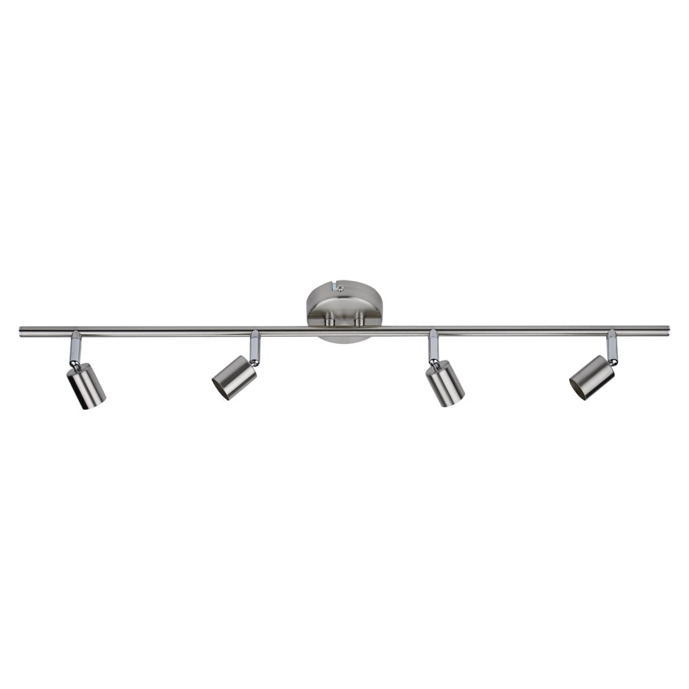 Biard Spot LED sur rail 4 x GU10 Boston