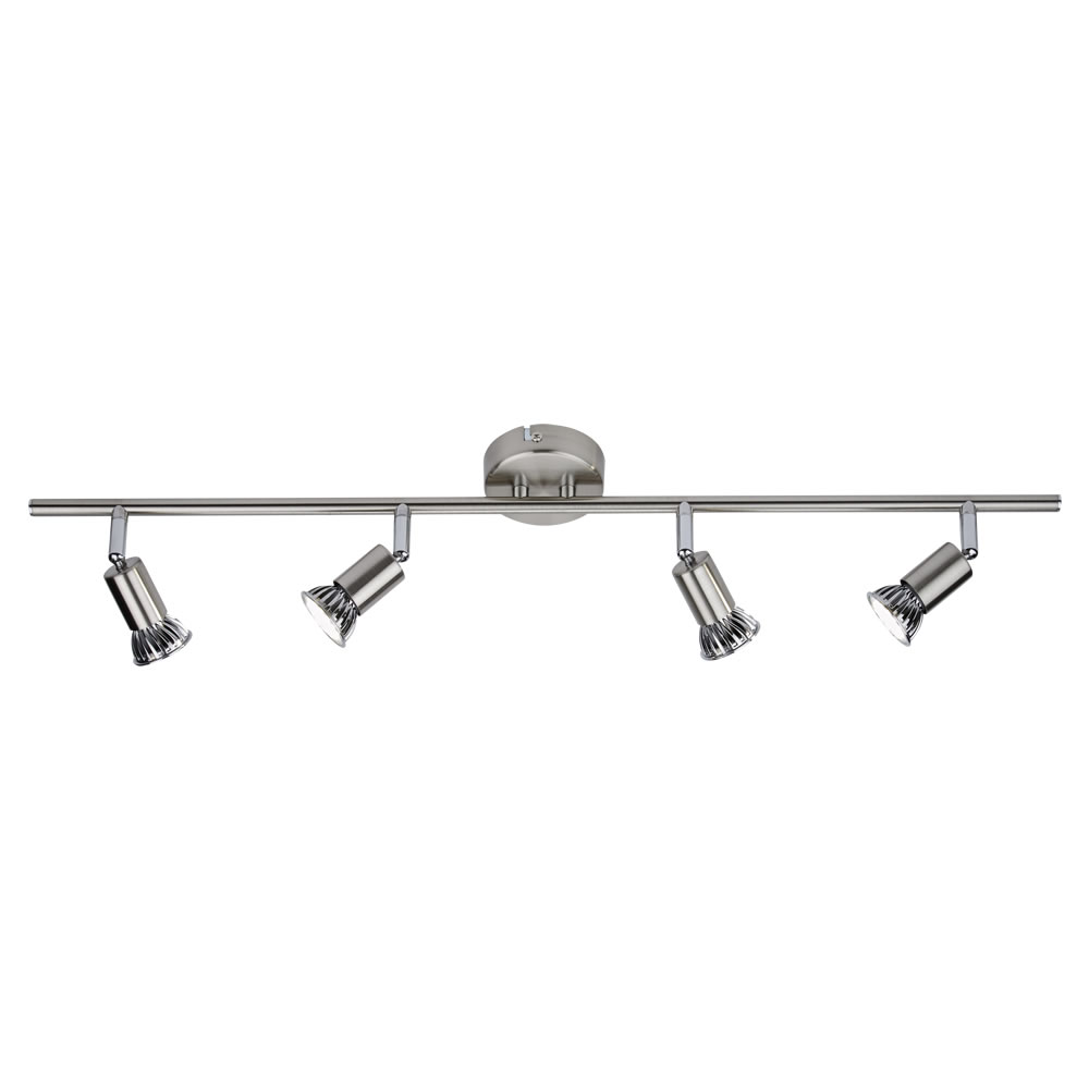 Biard Spot LED sur rail 4 x GU10 Boston