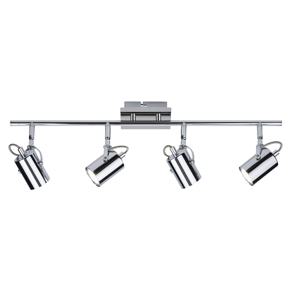Biard Spot LED sur rail 4 x GU10 Broadway