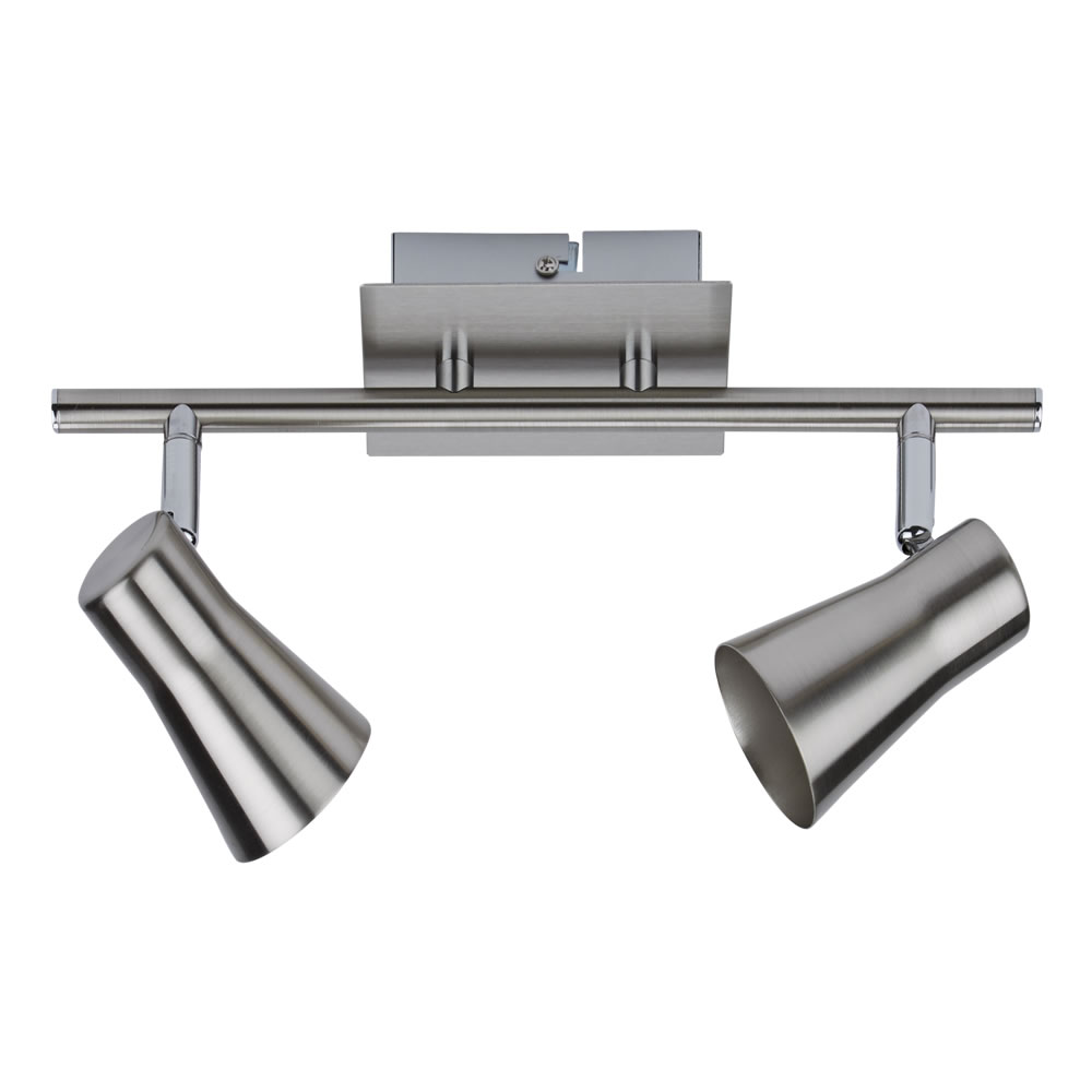 Biard Spot LED sur rail 2 x GU10 Manhattan