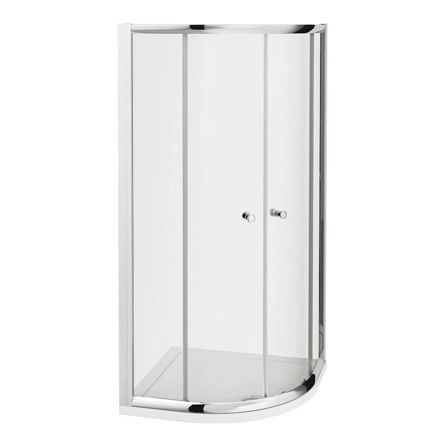 Cabine de douche Accès d'angle 90x195cm Hutton