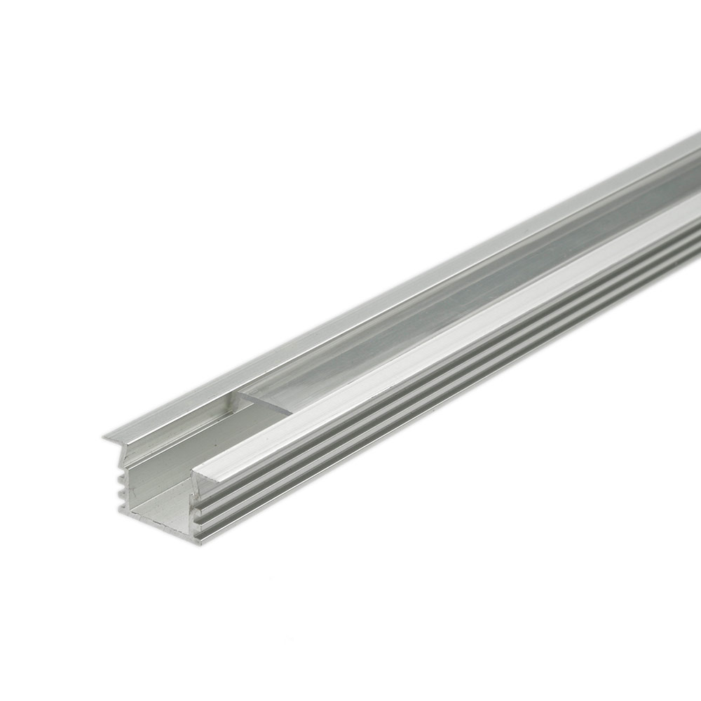 Biard Profilé alu encastrable LED Rectangulaire 100cm - Lot de 5