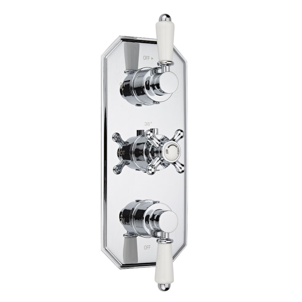 Mitigeur Douche thermostatique encastrable Rétro Victoria 3 Fonctions