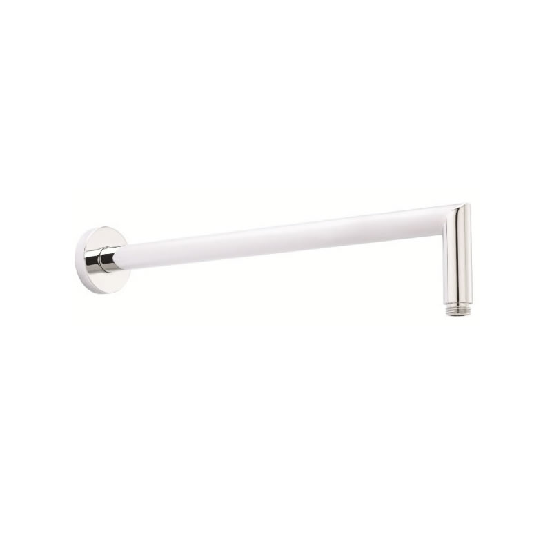 Bras pour pomme de douche 41cm en laiton massif chromé