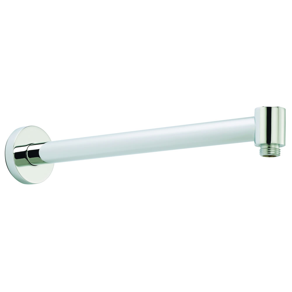 Bras pour pomme de douche 33cm en laiton massif chromé