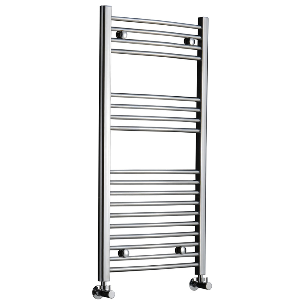 Hudson Reed Sèche-Serviettes Incurvé Chromé Ischia 100cm x 50cm x 4,2cm 359 Watts
