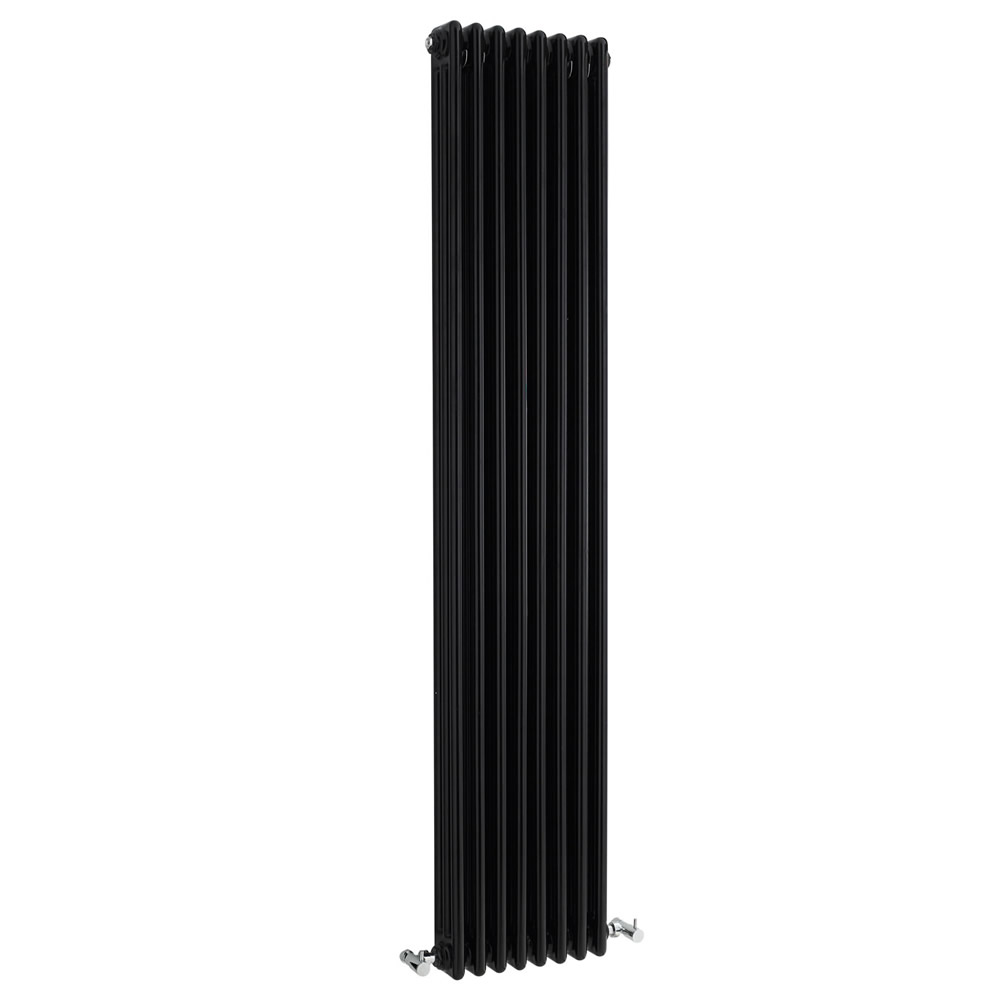 Radiateur Vertical Style Fonte Noir Windsor 180cm x 38,1cm x 10cm 1558 Watts