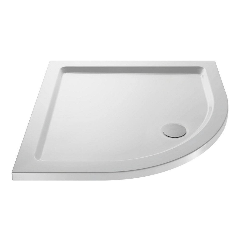 Receveur de douche d'angle arrondi - Choix de tailles