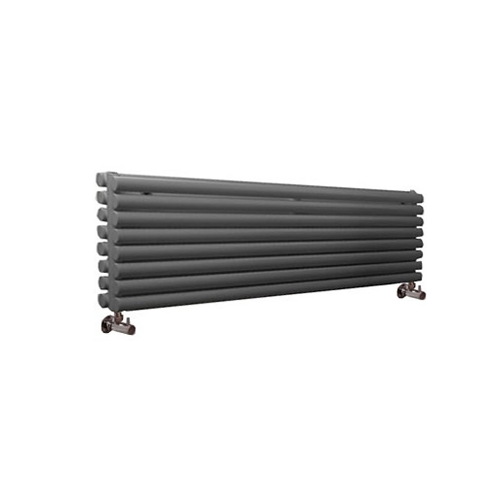 Radiateur Design Horizontal Anthracite Vitality 47,2cm x 178cm x 7,8cm 1798 Watts
