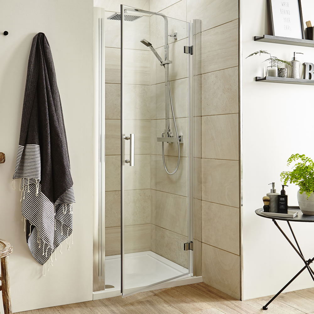 Porte de Douche pivotante 90cm