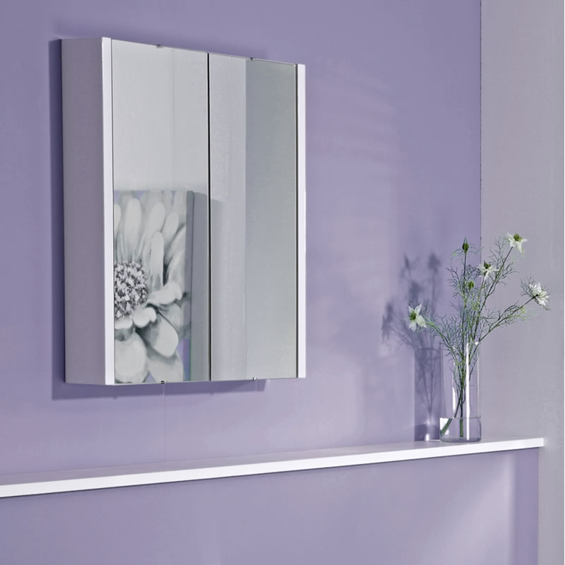 Armoire miroir de Salle de Bains 60 x 65cm