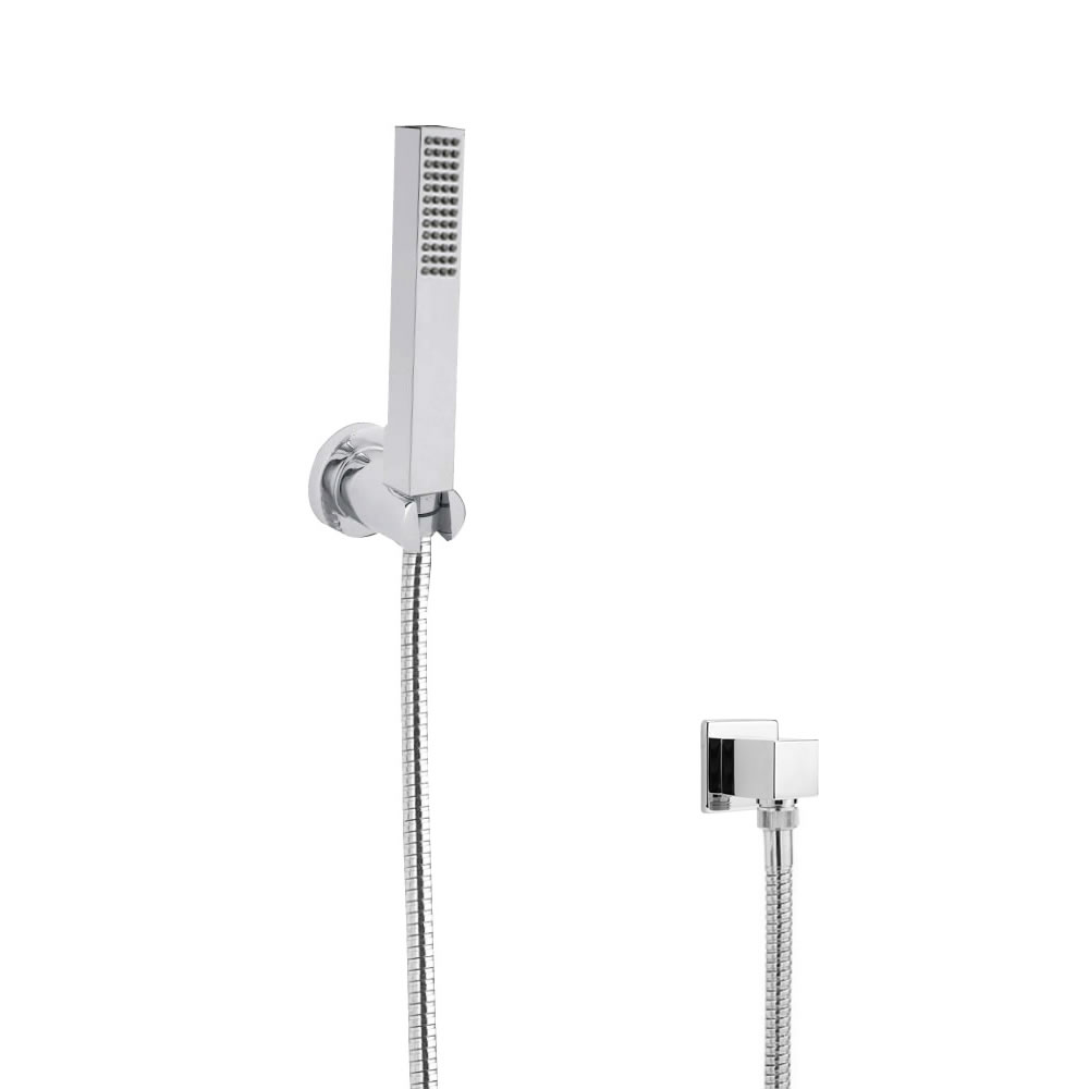 Kit Douchette Rectangulaire avec Clip Mural