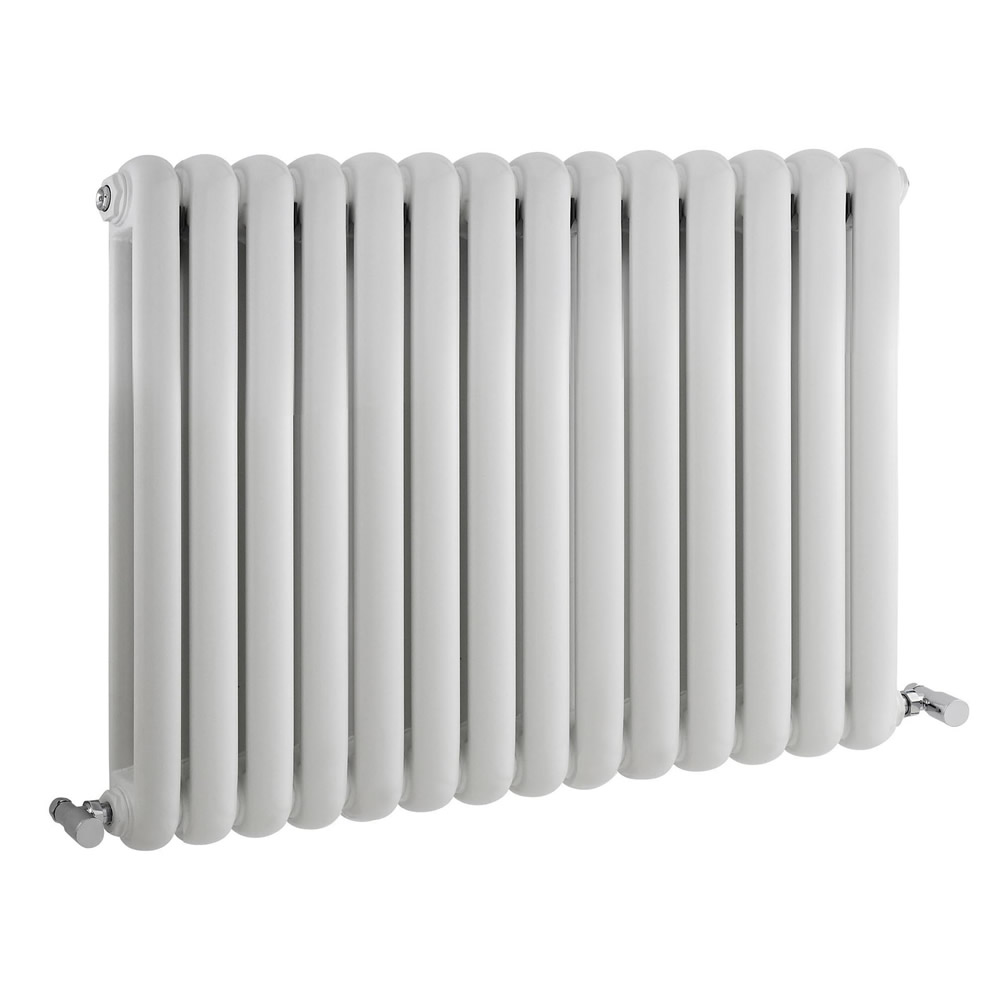 Radiateur Design Horizontal Blanc Saffre 63,5cm x 86,3cm x 8cm 1496 Watts