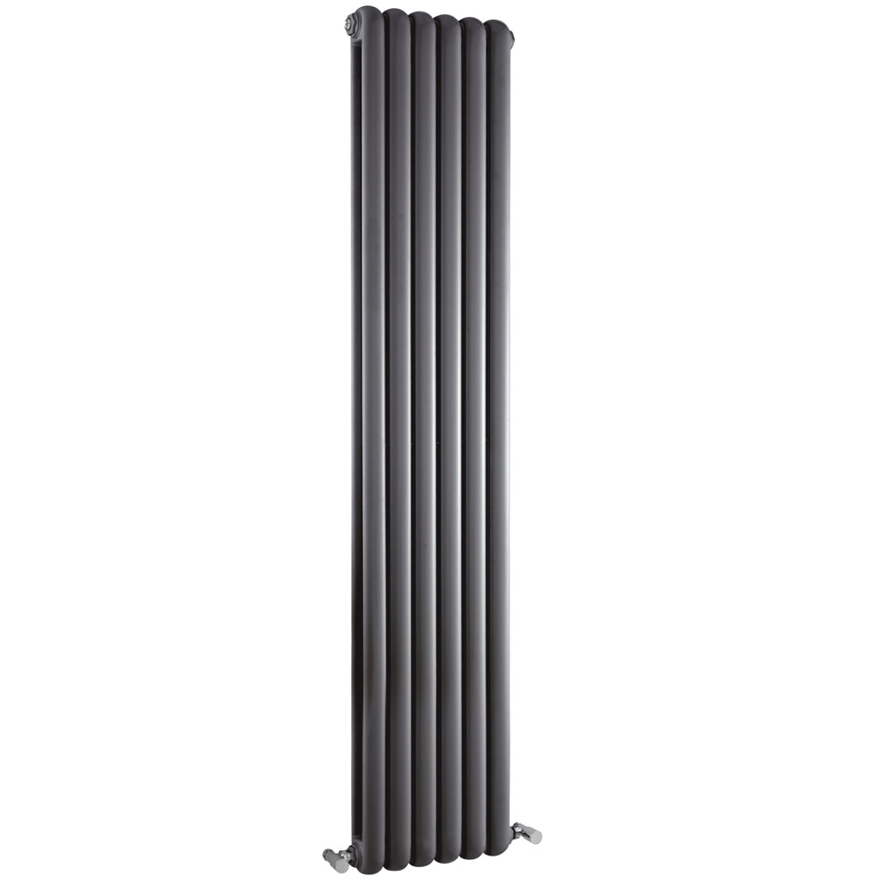 Radiateur Design Vertical Anthracite Saffre 180cm x 38,3cm x 8cm 1489 Watts
