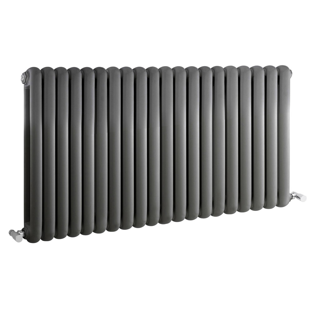 Radiateur Design Horizontal Anthracite Saffre 63,5cm x 122,3cm x 8cm 2082 Watts
