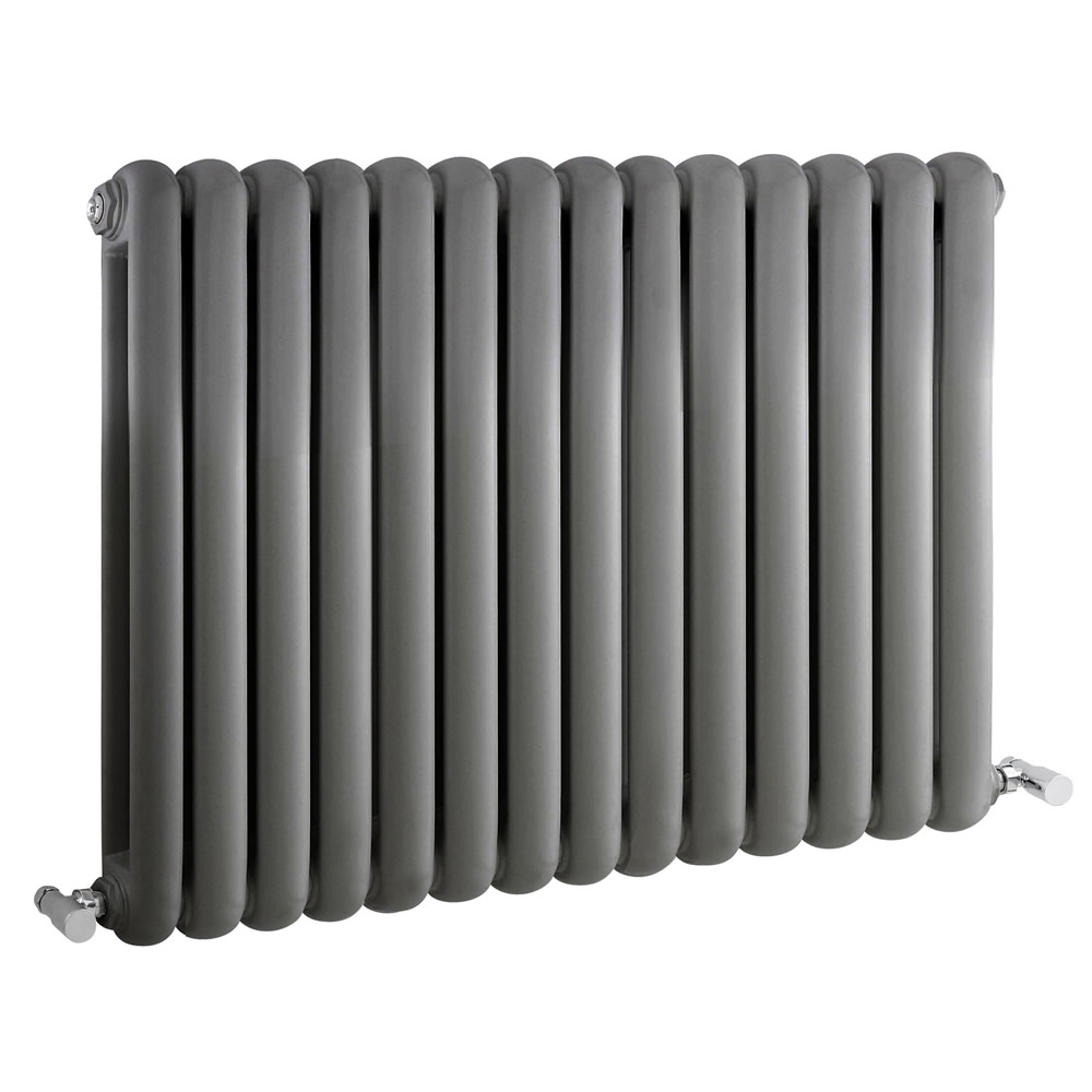 Radiateur Design Horizontal Anthracite Saffre 63,5cm x 86,3cm x 8cm 1496 Watts