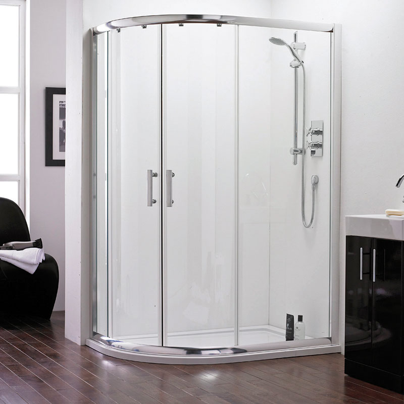 Cabine de douche Accès d'angle 90x76x185cm