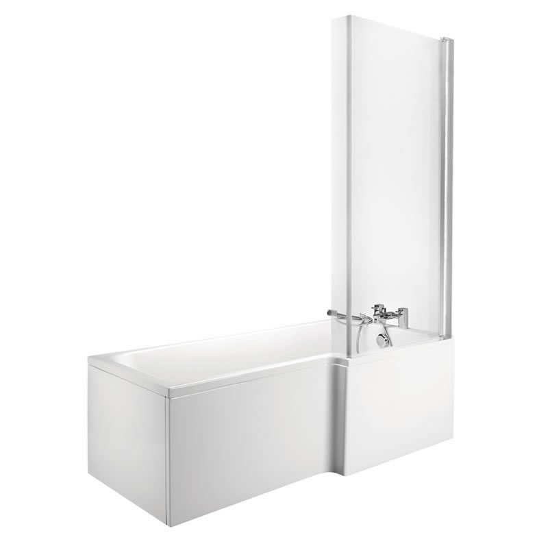 Baignoire asymétrique d'angle droit 85x170x42cm