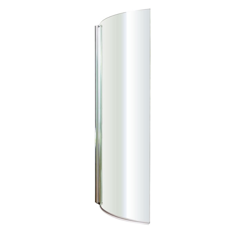Pare baignoire courbe 140 x 72cm
