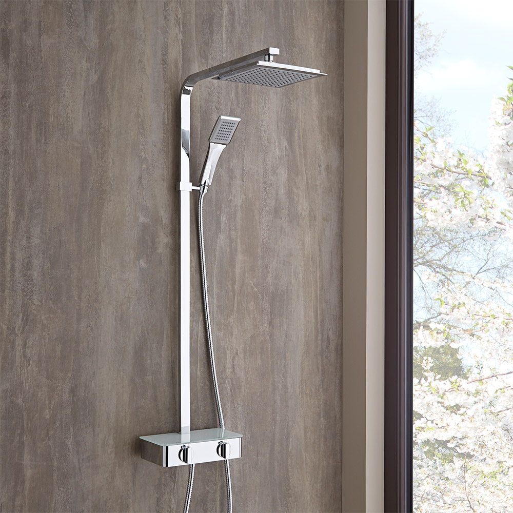 Colonne de douche thermostatique Square