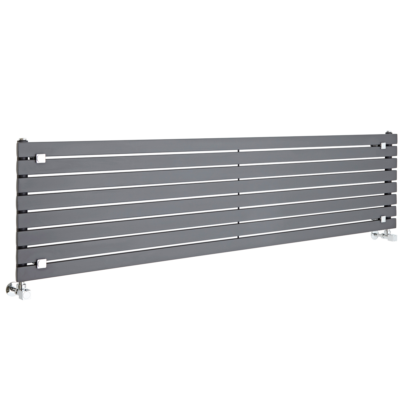 Radiateur Design Horizontal Anthracite Sloane 47,2cm x 178cm x 5,4cm 1145 Watts