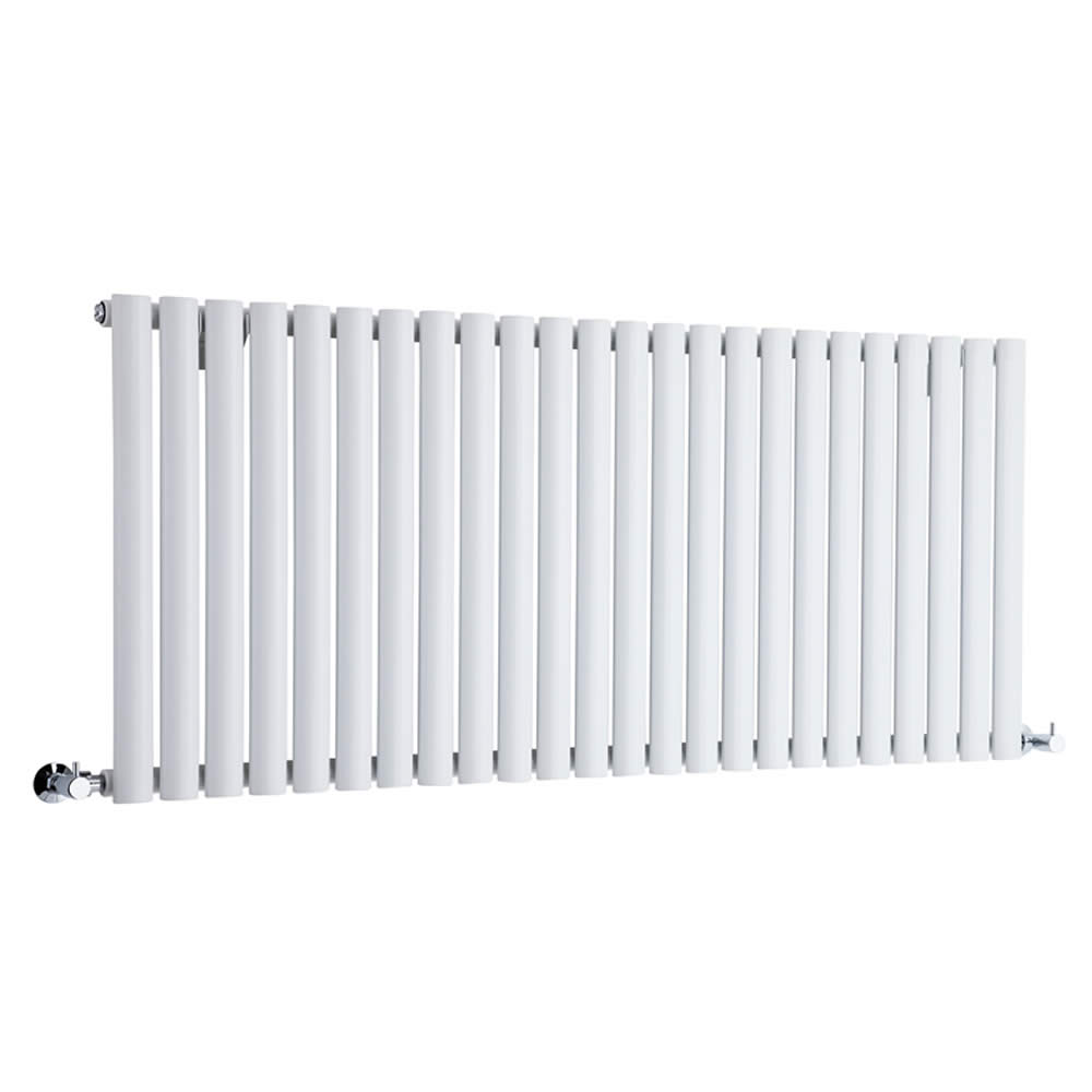 Radiateur Design Horizontal Blanc Vitality 63,5cm x 141,1cm x 5,6cm 1433 Watts