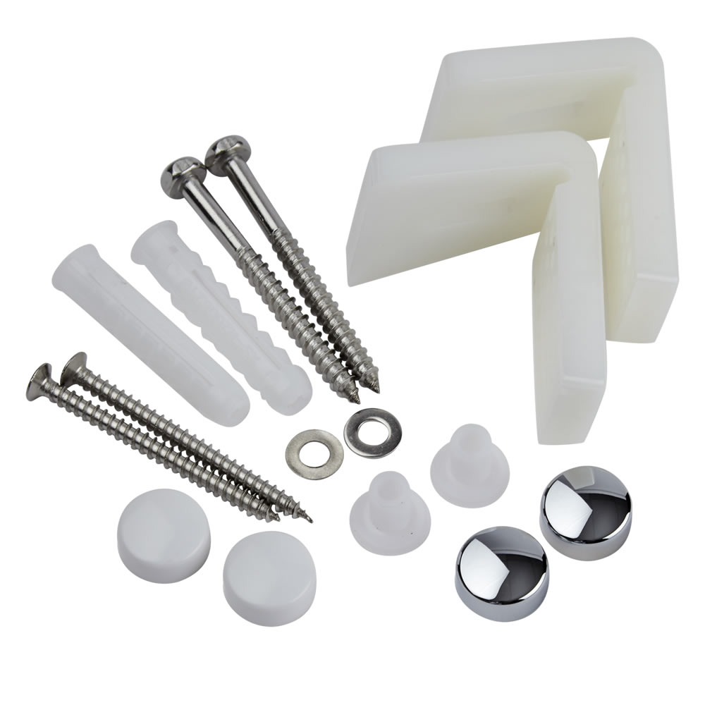 Fixations pour toilette wc
