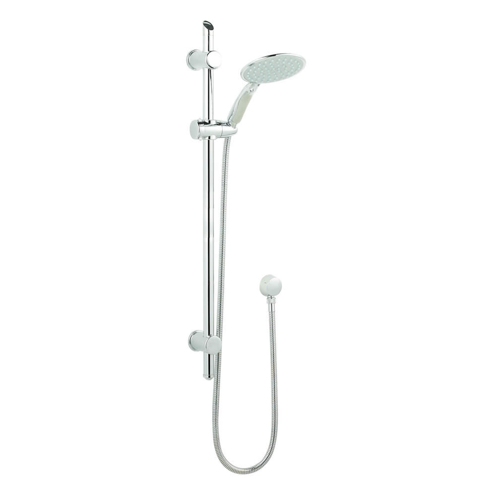 Kit de Douche - Rampe et Douchette ABS Chromé