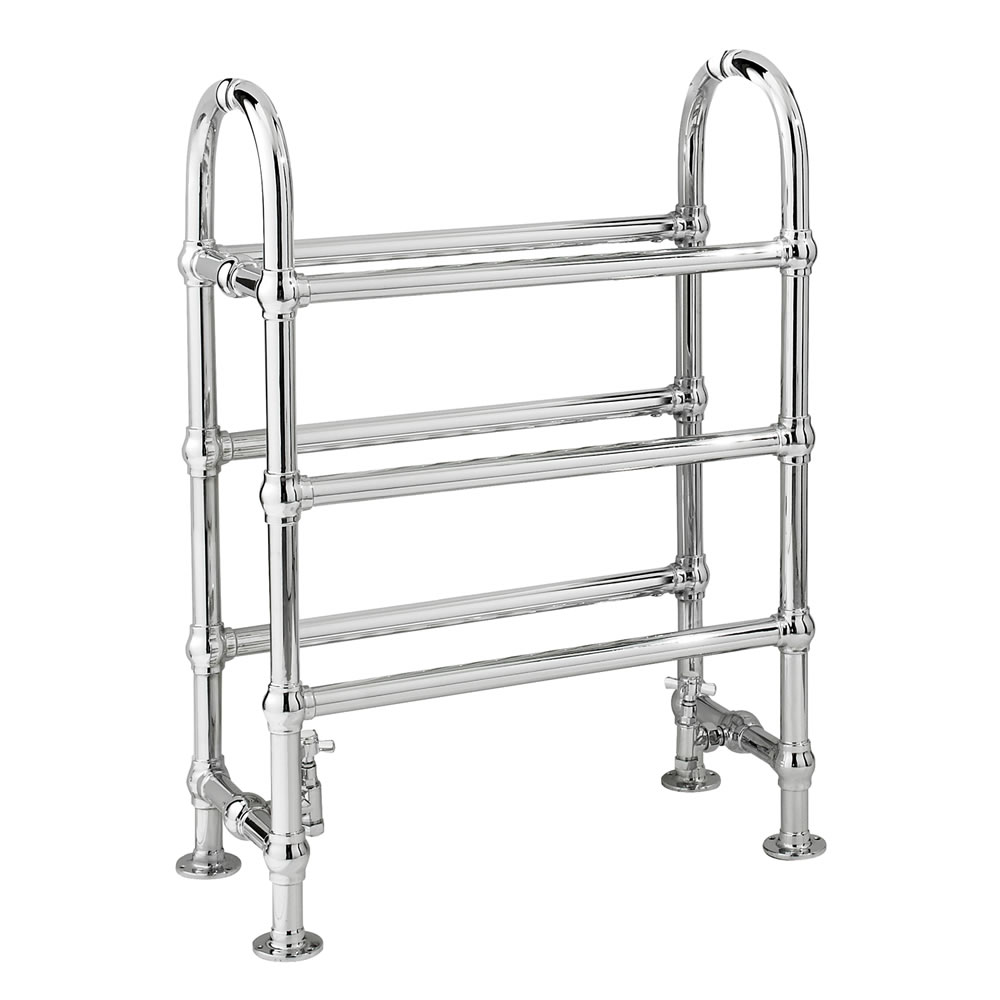 Sèche-Serviettes Rétro Chromé Adélaïde 78cm x 68,5cm x 23cm 426 Watts