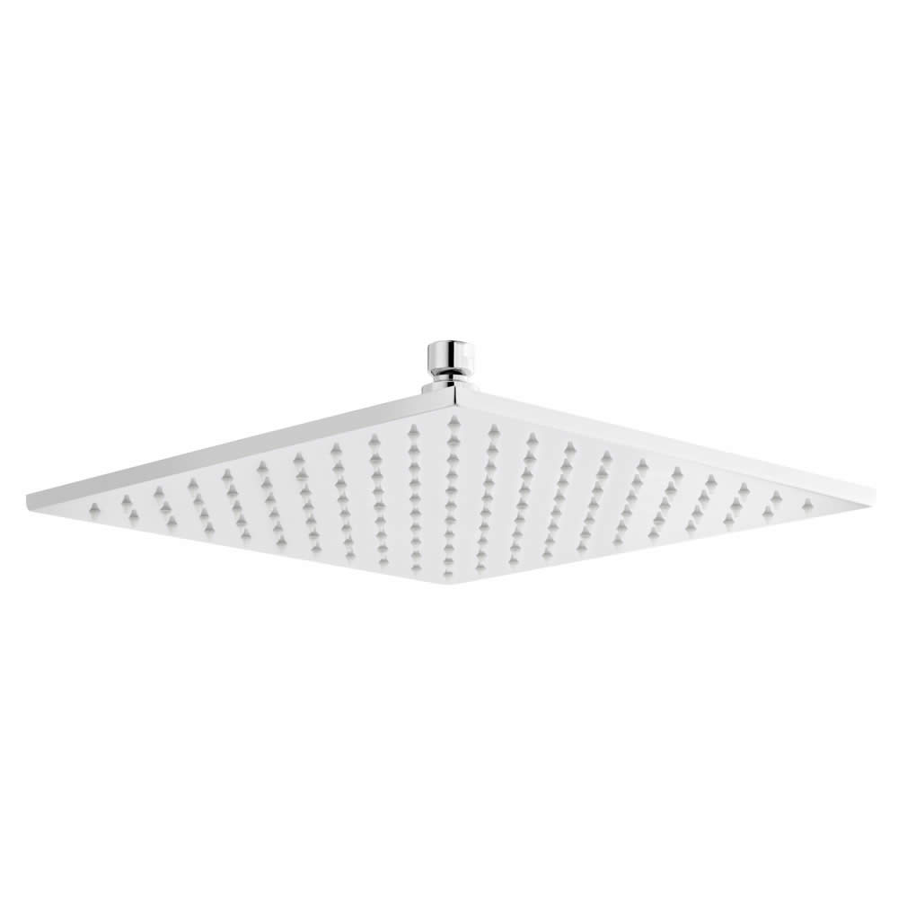Pomme de douche carrée 30cm à LED