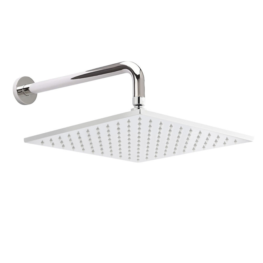 Pomme de douche carrée 20cm à LED