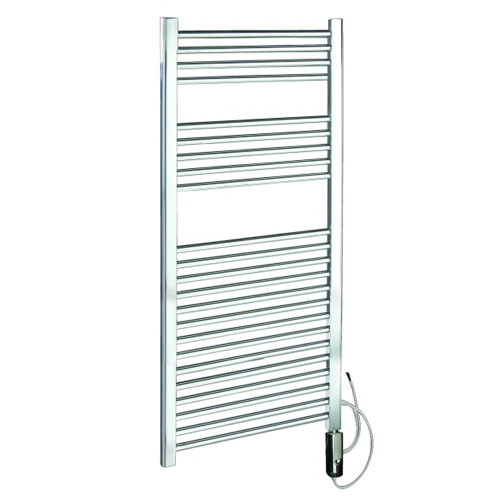 Sèche-Serviettes Électrique Chromé Ischia 120cm x 60cm x 3cm - 200 Watts