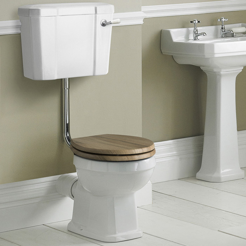 WC Rétro Carlton Chasse d'eau suspendue & Abattant au choix