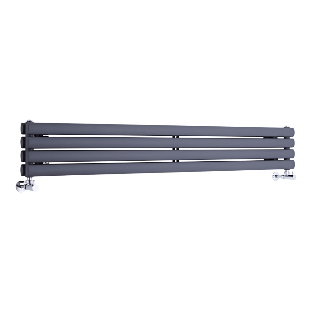 Radiateur Design Horizontal Anthracite Vitality 23,6cm x 160cm x 7,8cm 815 Watts