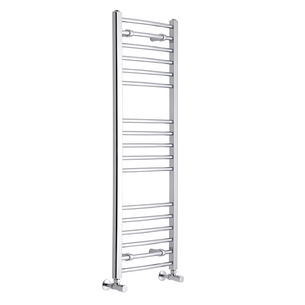 Hudson Reed Sèche-Serviettes Incurvé Chromé Eco 120cm x 40cm x 3cm 321 Watts