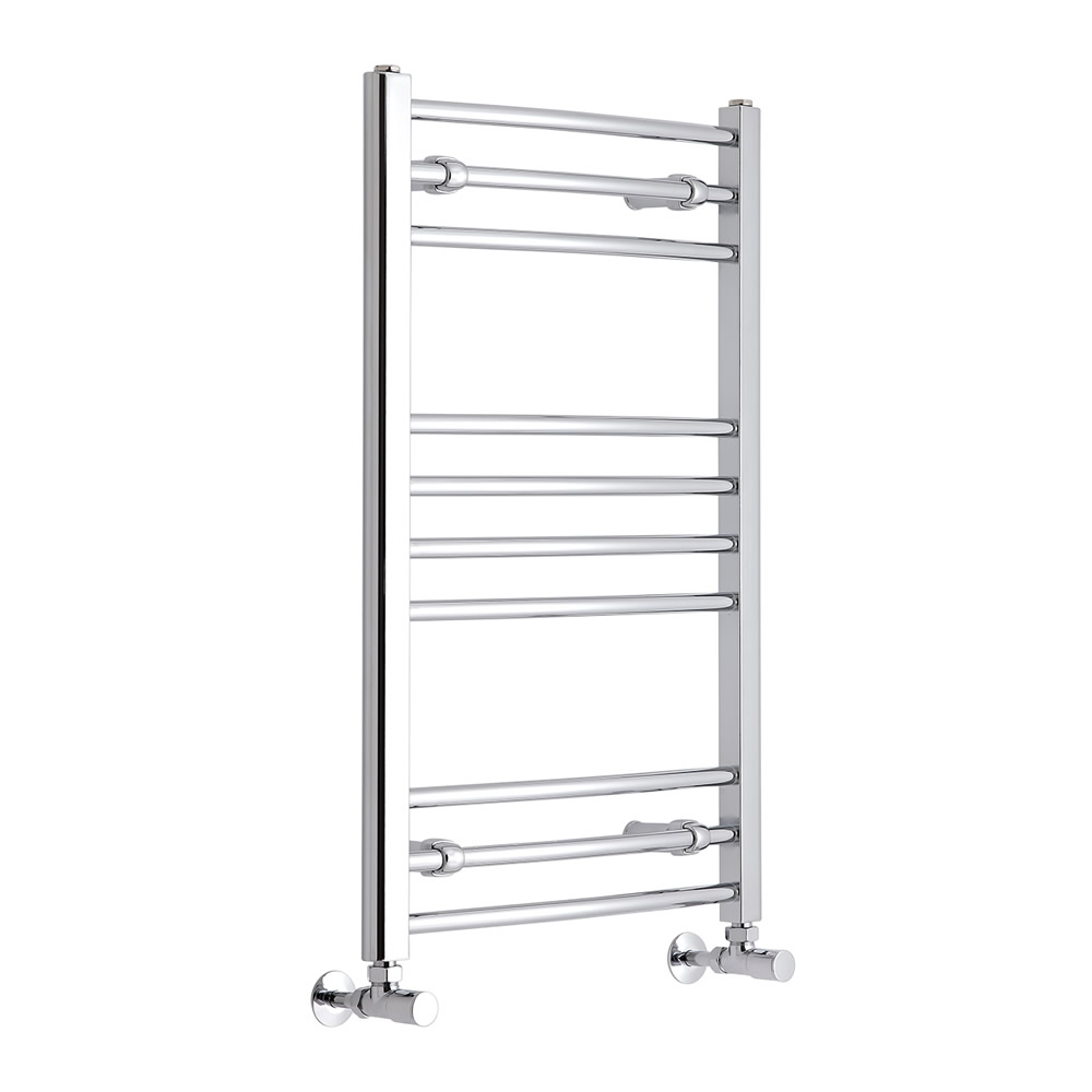 Hudson Reed Sèche-Serviettes Incurvé Chromé Eco 80cm x 50cm x 3cm 241 Watts
