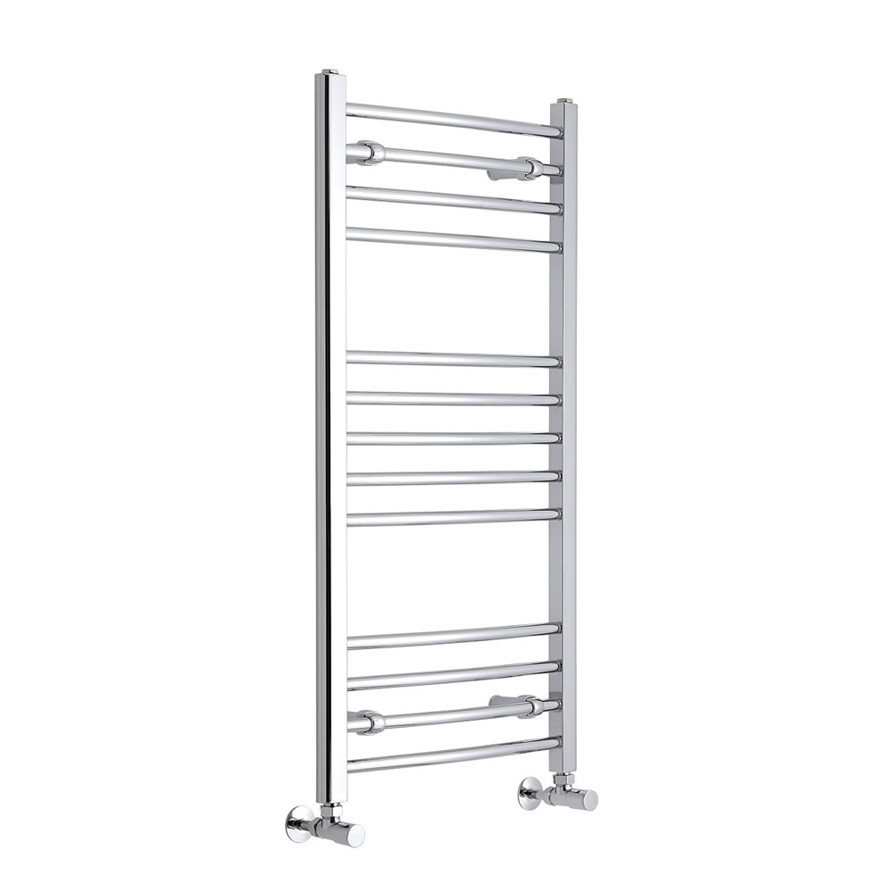 Hudson Reed Sèche-Serviettes Incurvé Chromé Eco 100cm x 50cm x 3cm 308 Watts