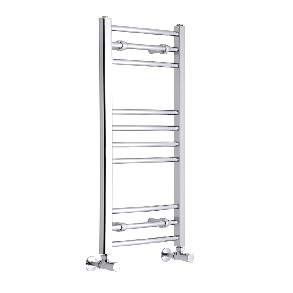 Hudson Reed Sèche-Serviettes Incurvé Chromé Eco 80cm x 60cm x 3cm 276 Watts