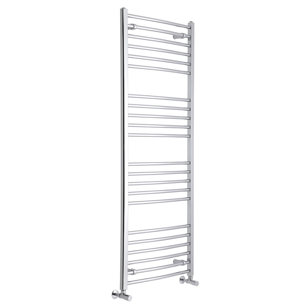 Hudson Reed Sèche-Serviettes Incurvé Chromé Eco 160cm x 60cm x 3cm 574 Watts