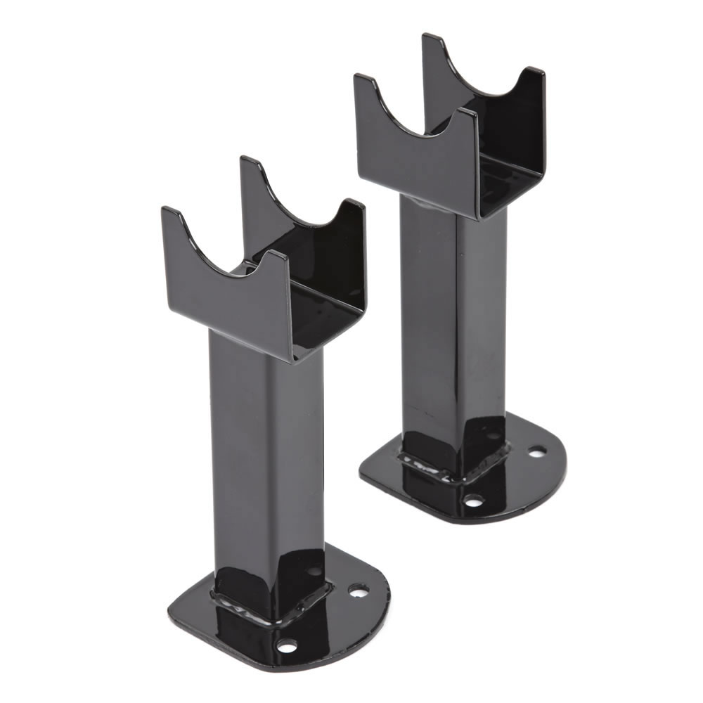 Pieds réhausseurs noirs pour radiateurs design Parallel