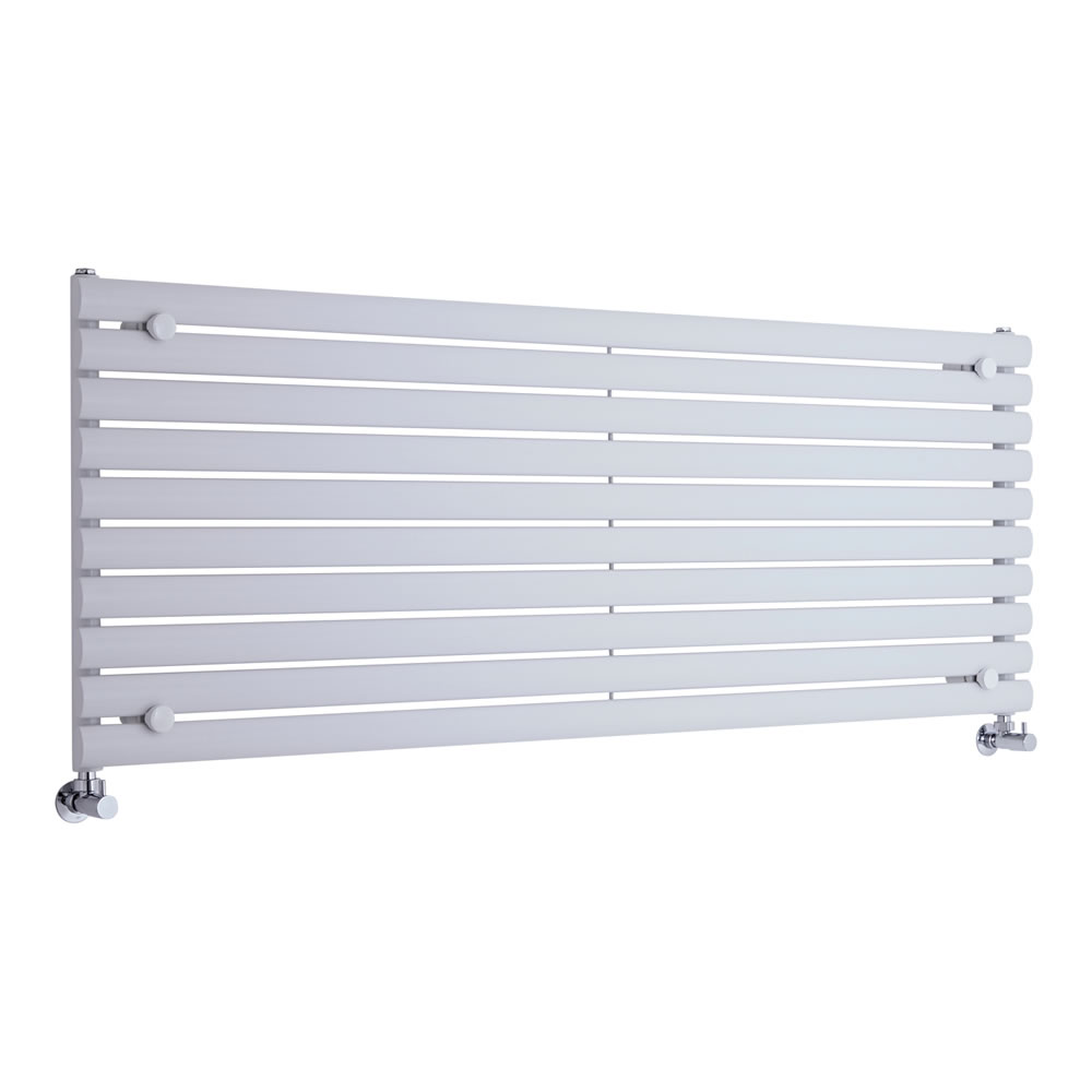 Radiateur Design Horizontal Blanc Vitality 59cm x 160cm x 7,8cm 1299 Watts