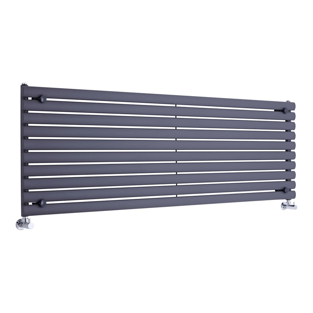 Radiateur Design Horizontal Anthracite Vitality 59cm x 178cm x 5,5cm 1476 Watts