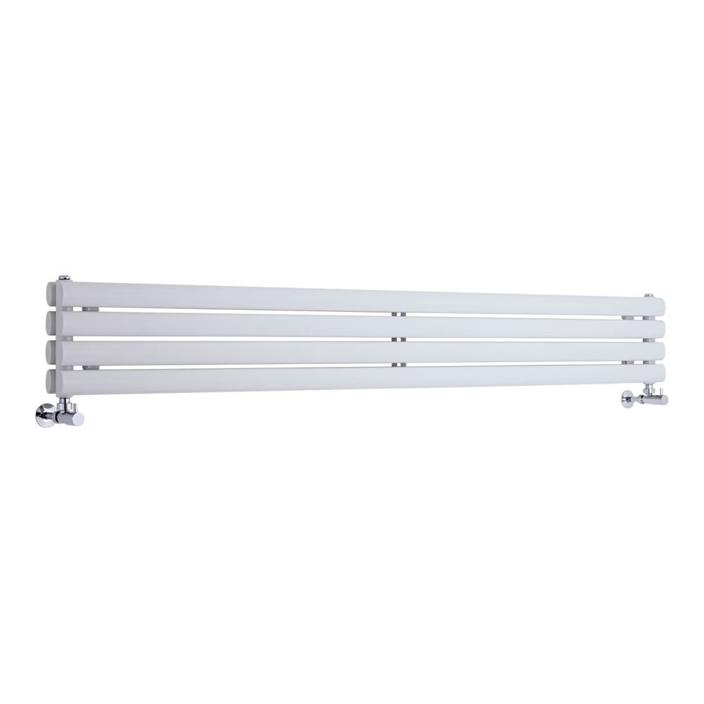 Radiateur Design Horizontal Blanc Vitality 23,6cm x 178cm x 7,8cm 921 Watts